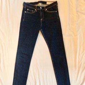 Rag & Bone Dark Wash Skinny Jeans